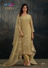 Aarna By Vipul Salsa Zari Chiffon Beads Work Salwar Suits 